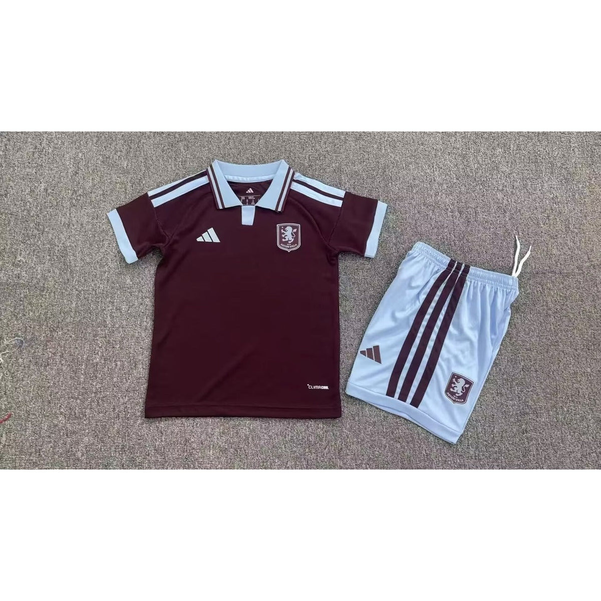 Aston Villa FC 2026/27 Home Kids Kit