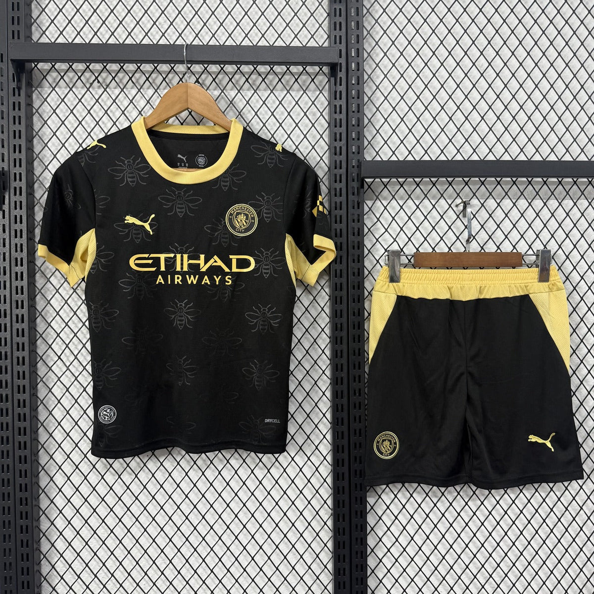 Manchester City FC 2026/27 Away Kids Kit