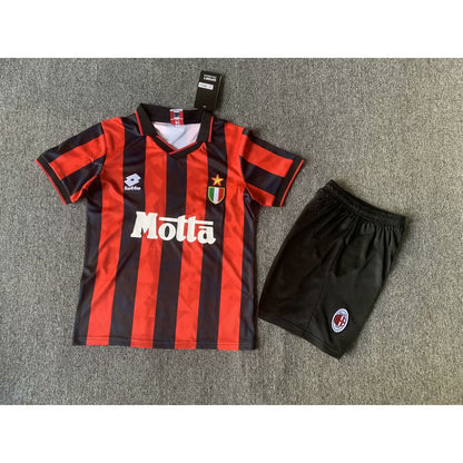AC Milan 1993/94 Home Kids Kit