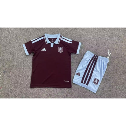 Aston Villa FC 2026/27 Home Kids Kit
