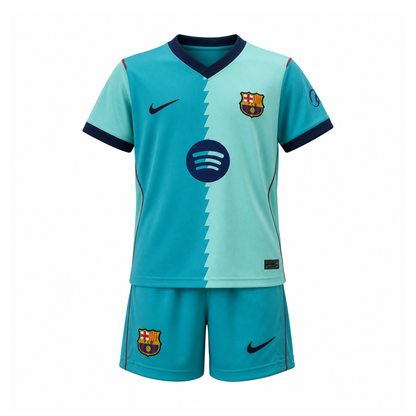 FC Barcelona 2026/27 Third Kids Kit